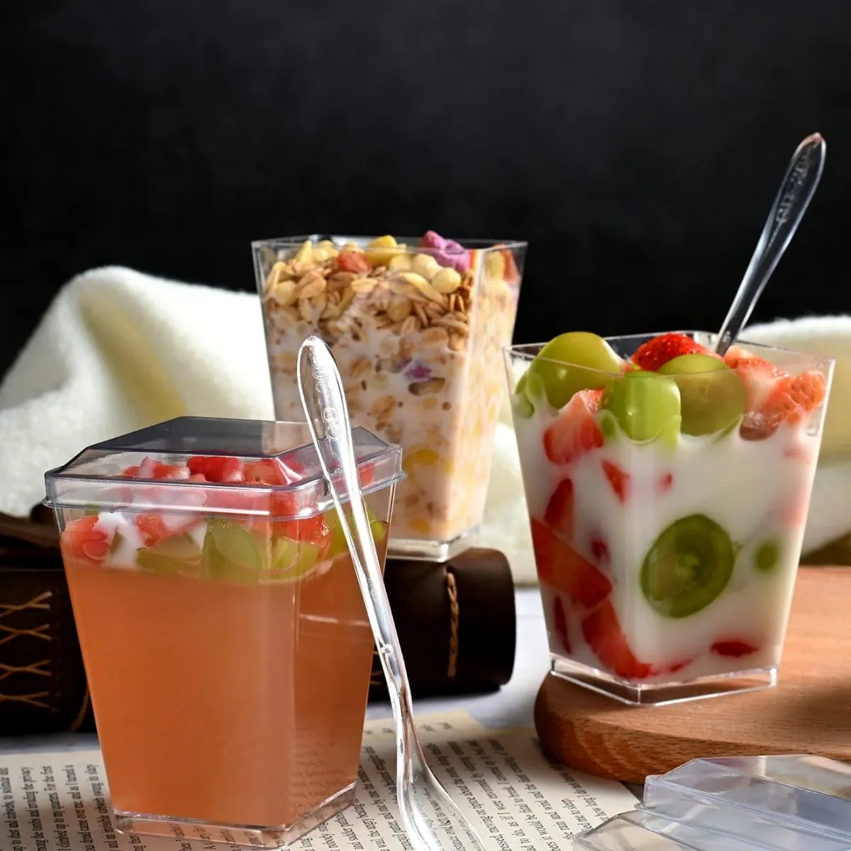 Potes Acrilicos y Reposteria