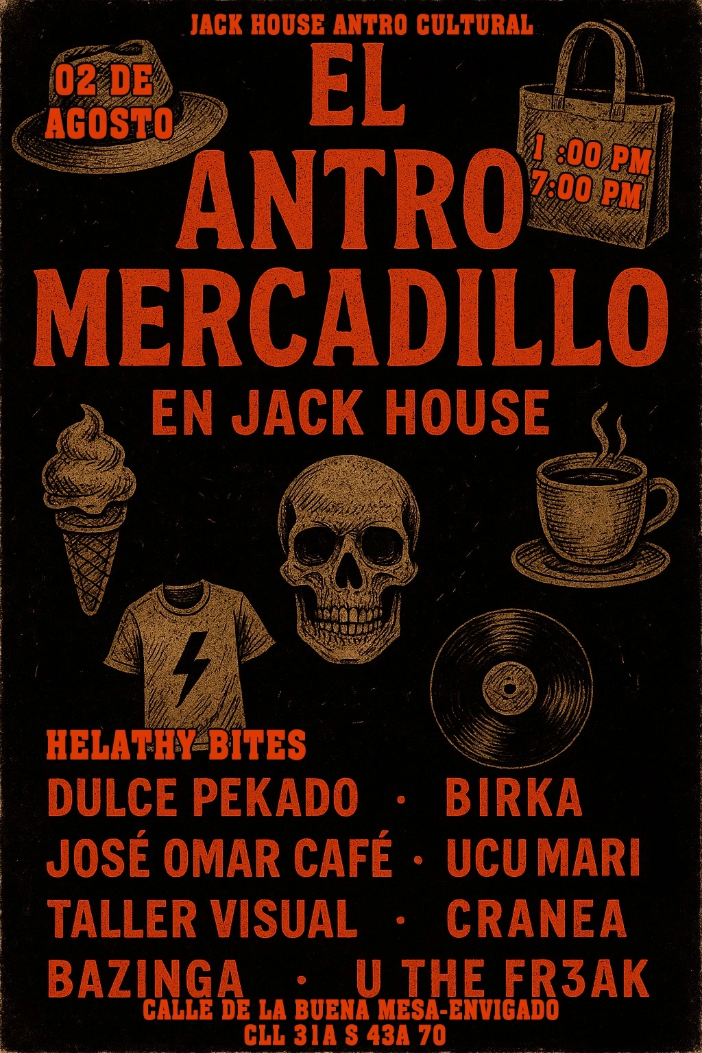 Antro mercadillo - Jack House