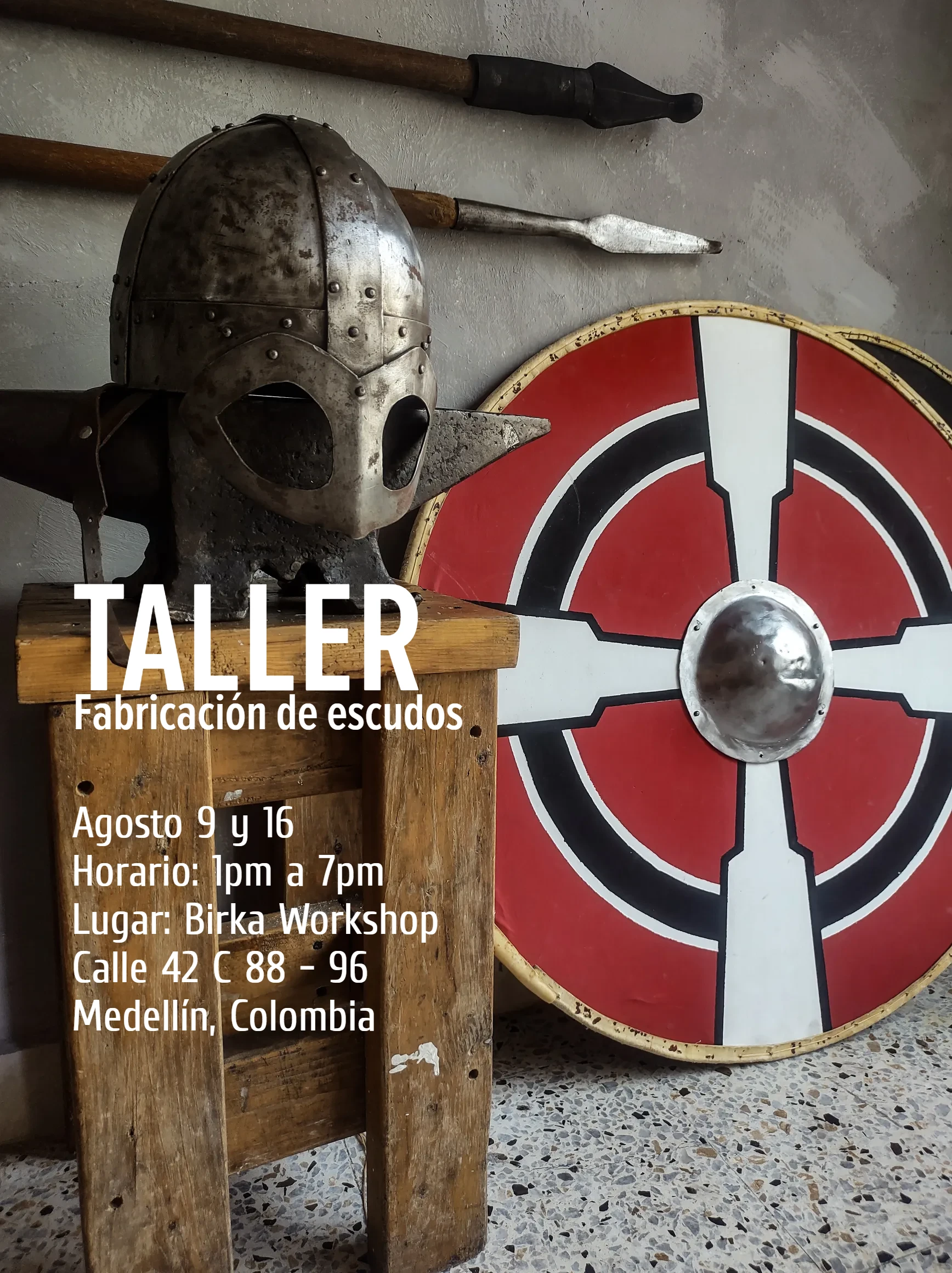 Taller fabricación de escudos