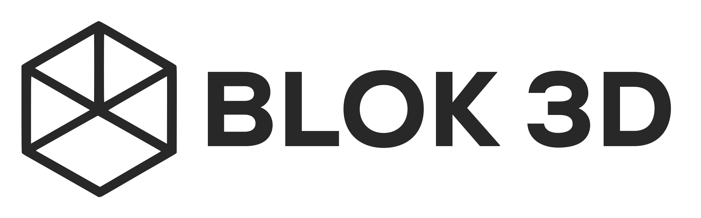 Blok 3D – Decoración minimalista impresa en 3D