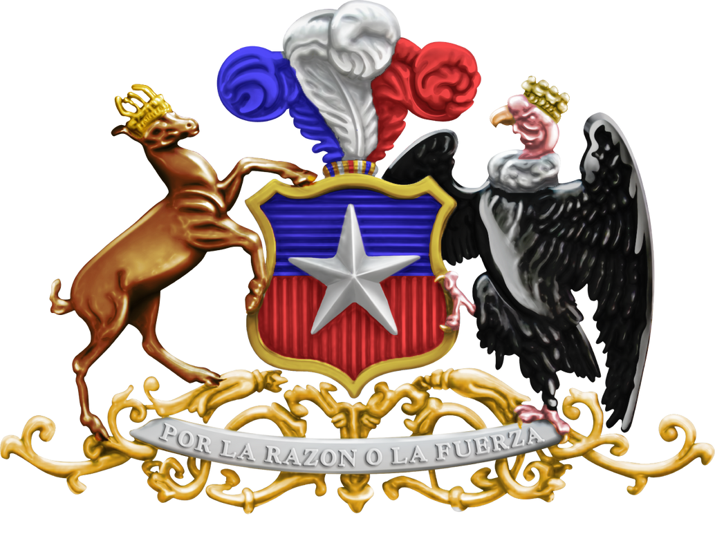 Escudo de Chile a Color