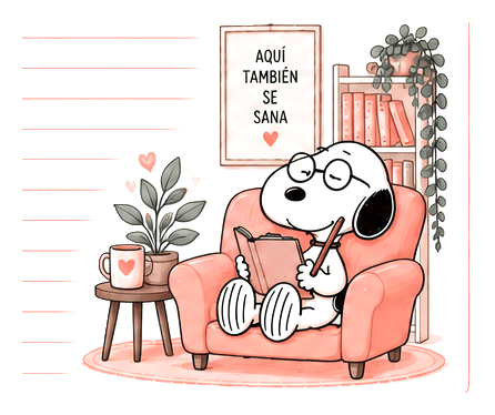 Snoopy: Aquí se Sana