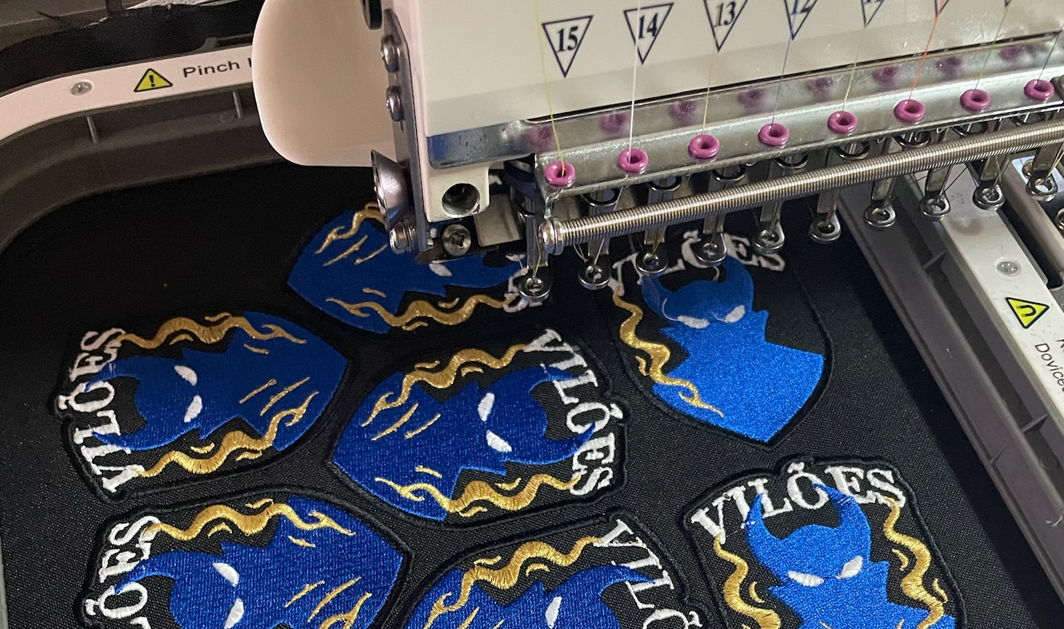 Custom embroidery made in Portugal