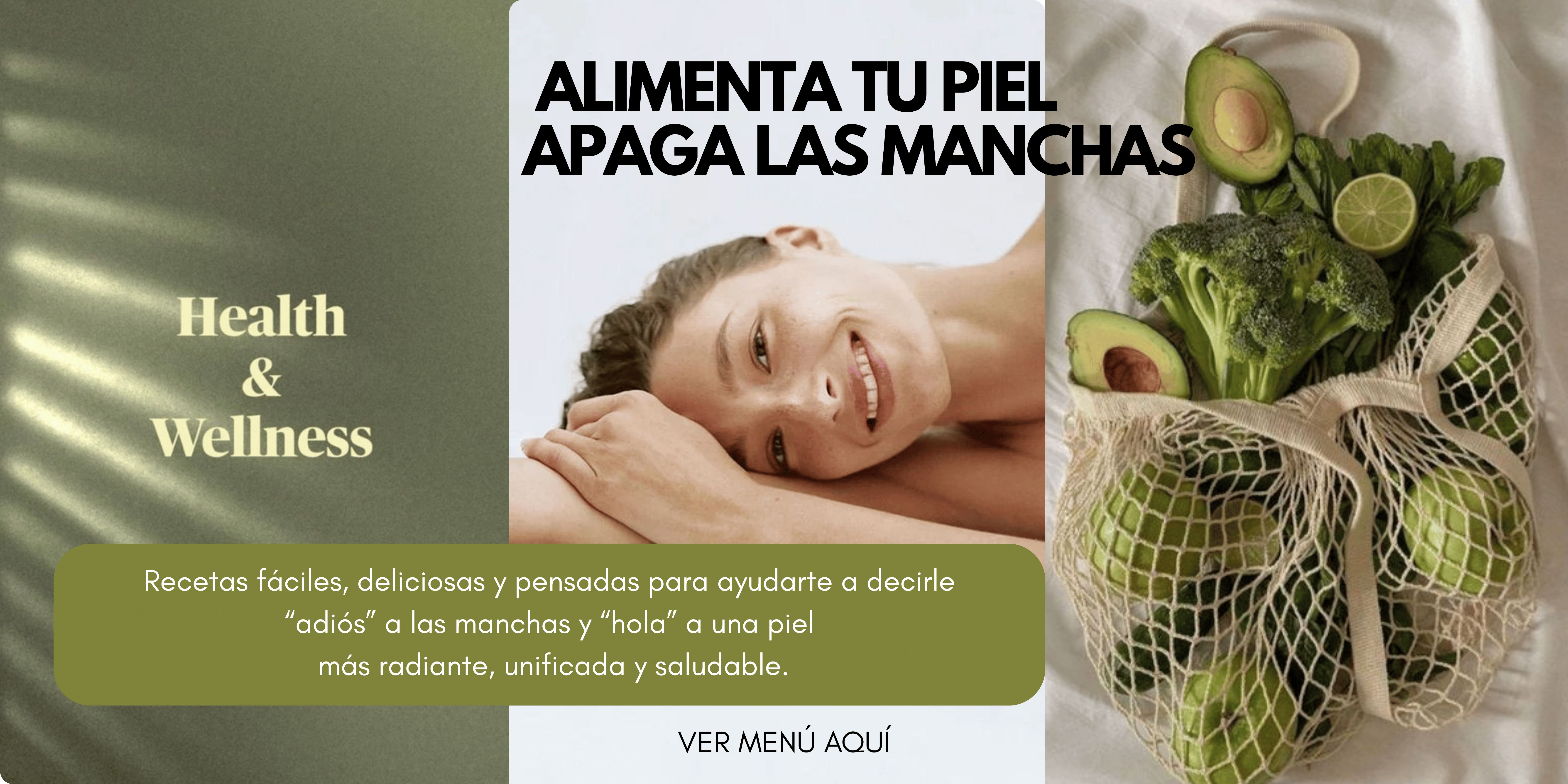 manchas en la piel, alimentos saludables, skincare