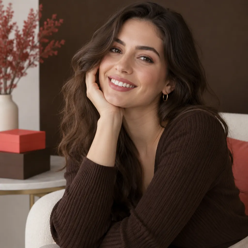 Retrato natural de un cliente sonriente, con fondo sencillo y buena iluminación.