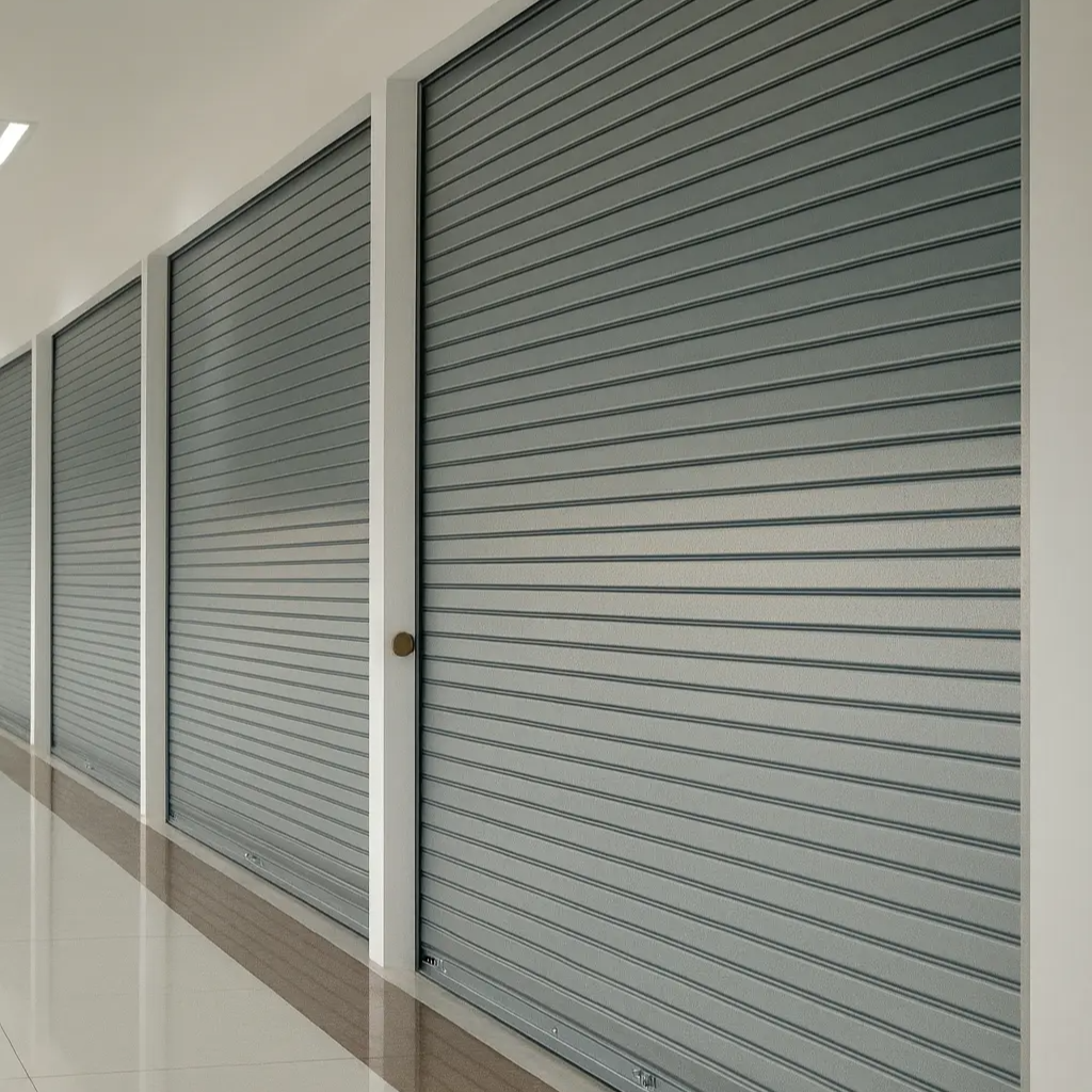 Cortinas Metálicas Lisas<br>