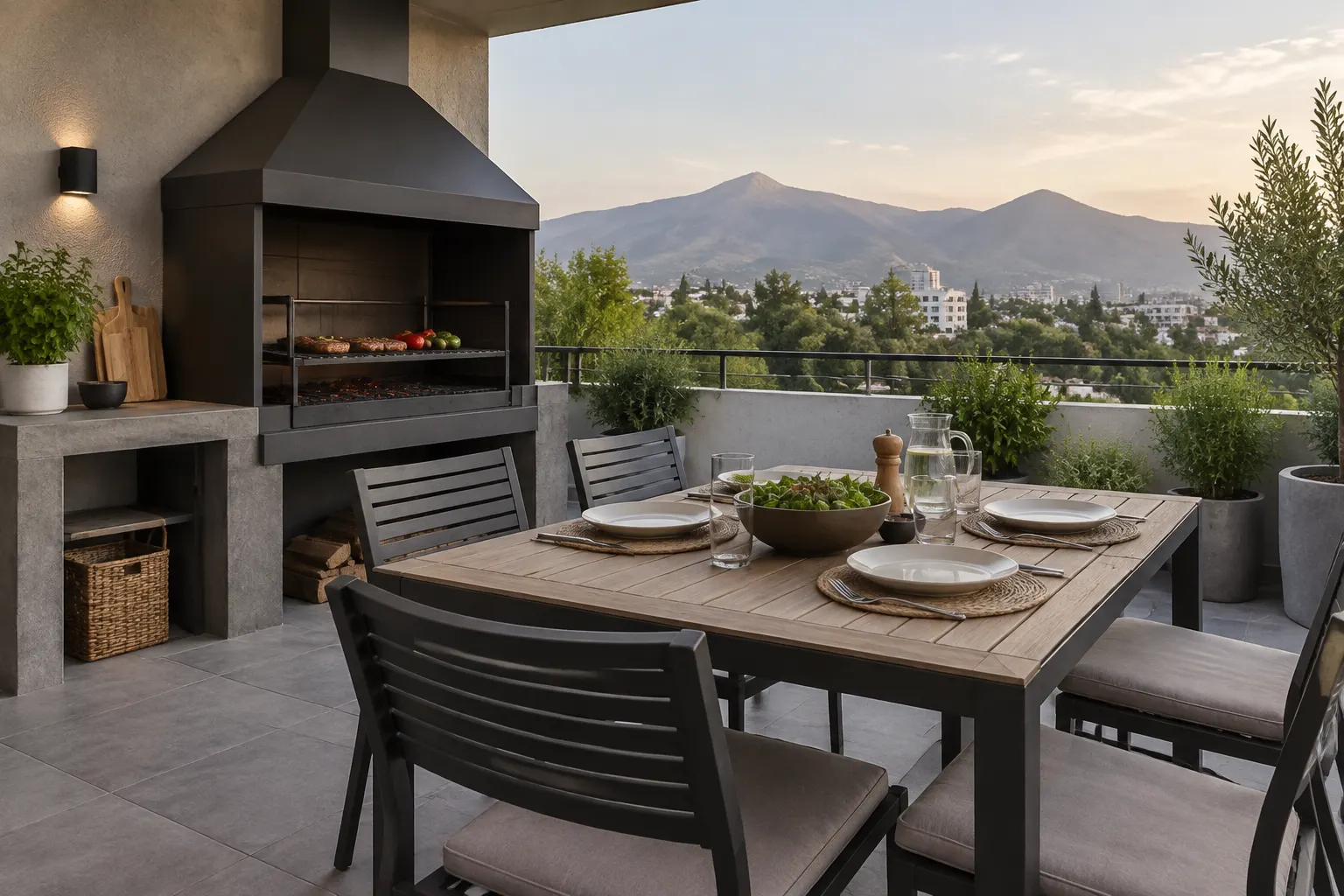 Parrillas y Estufas para tu terraza