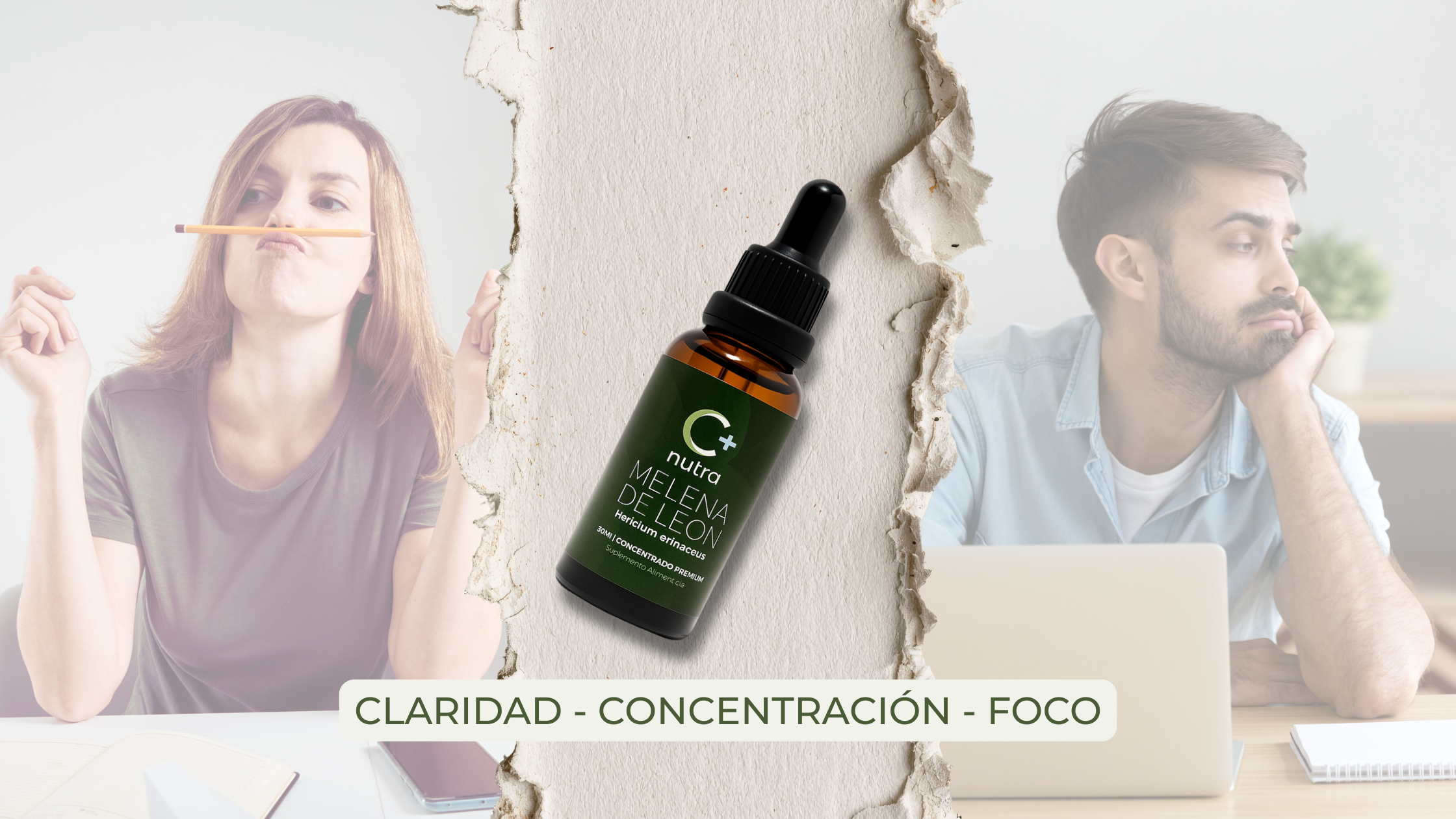 Extracto de Melena de León Cnutra 30 mL, concentrado natural que apoya la memoria y claridad mental