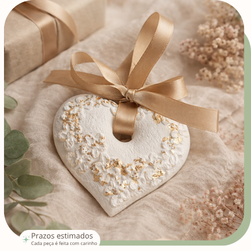 O presente feito <div>à mão, uma </div><div>expressão de amor </div><div>em cada detalhe</div>