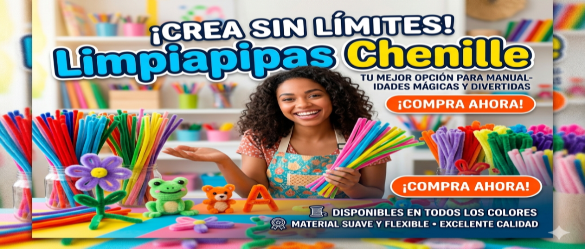 Limpia pipas todos los colores 