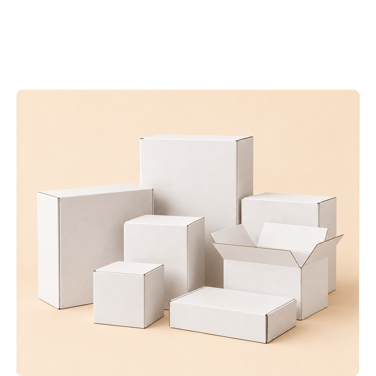 CAJAS BLANCAS
