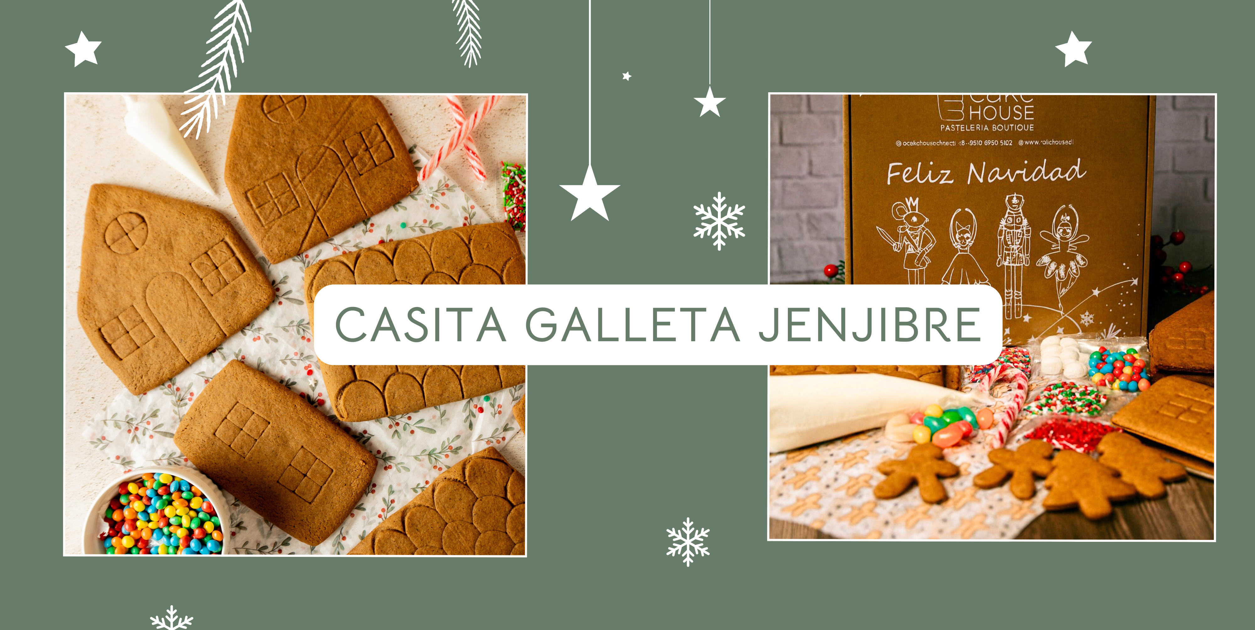 Kit Casita de Galleta de Jengibre