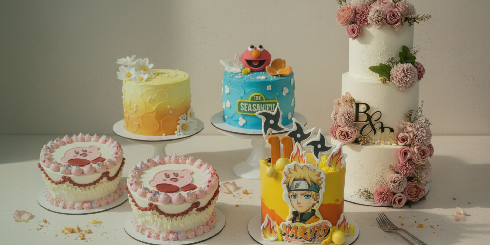 Torta, cupcakes y galletas personalizadas