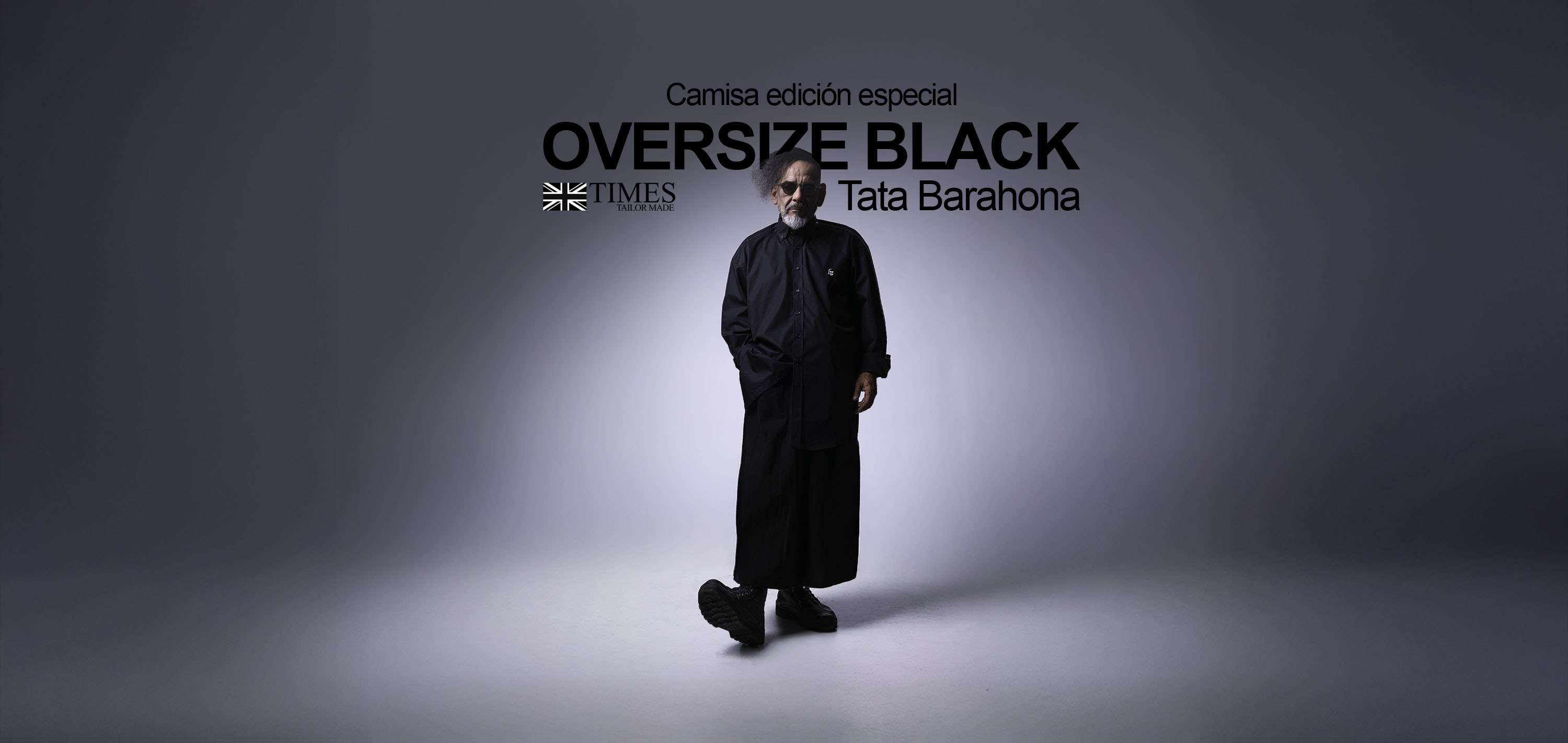Oversize Black Tata Barahona