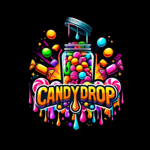 Logo CandyDrop - A Tua Loja Online de Doces 🍭