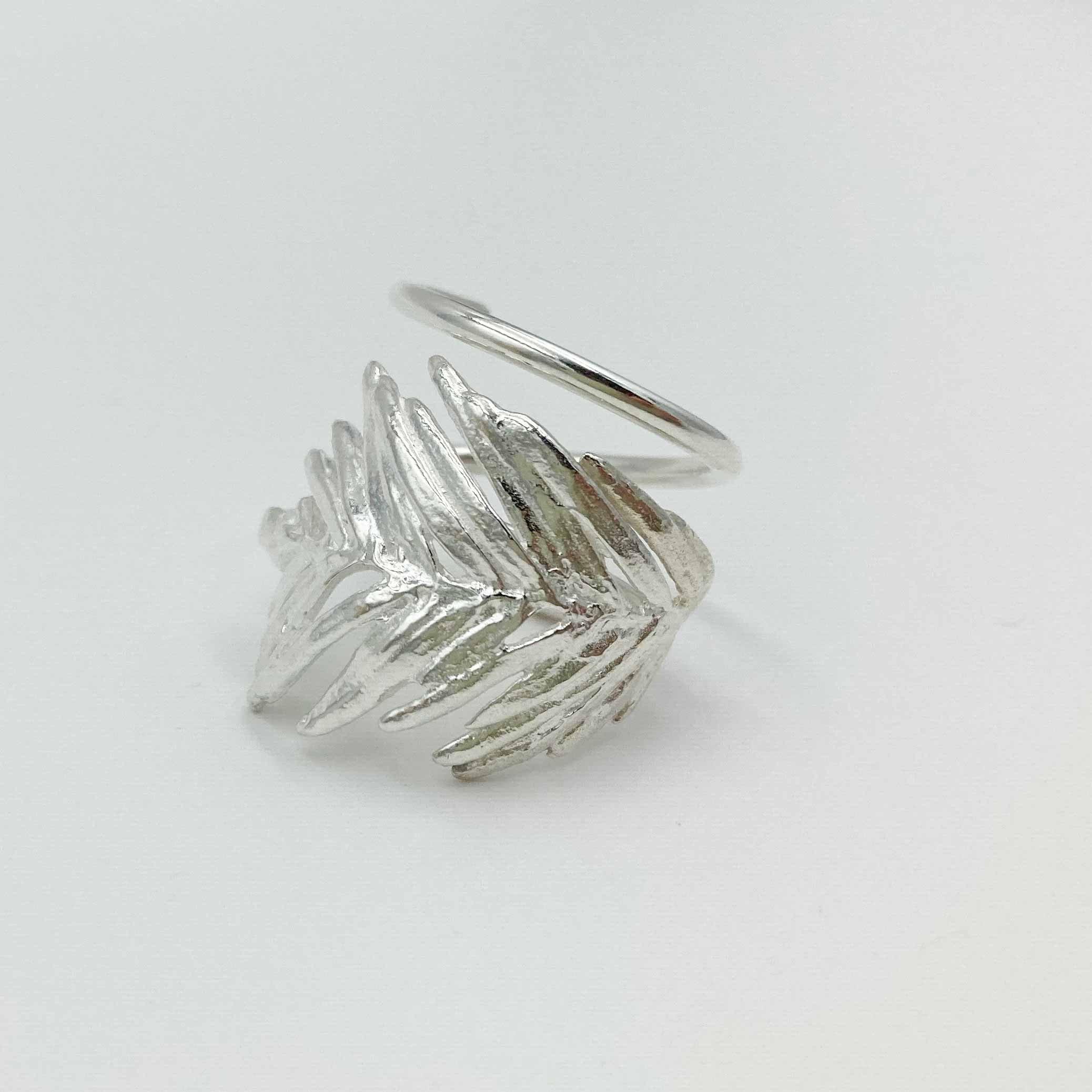 Anillo de plata Caroco