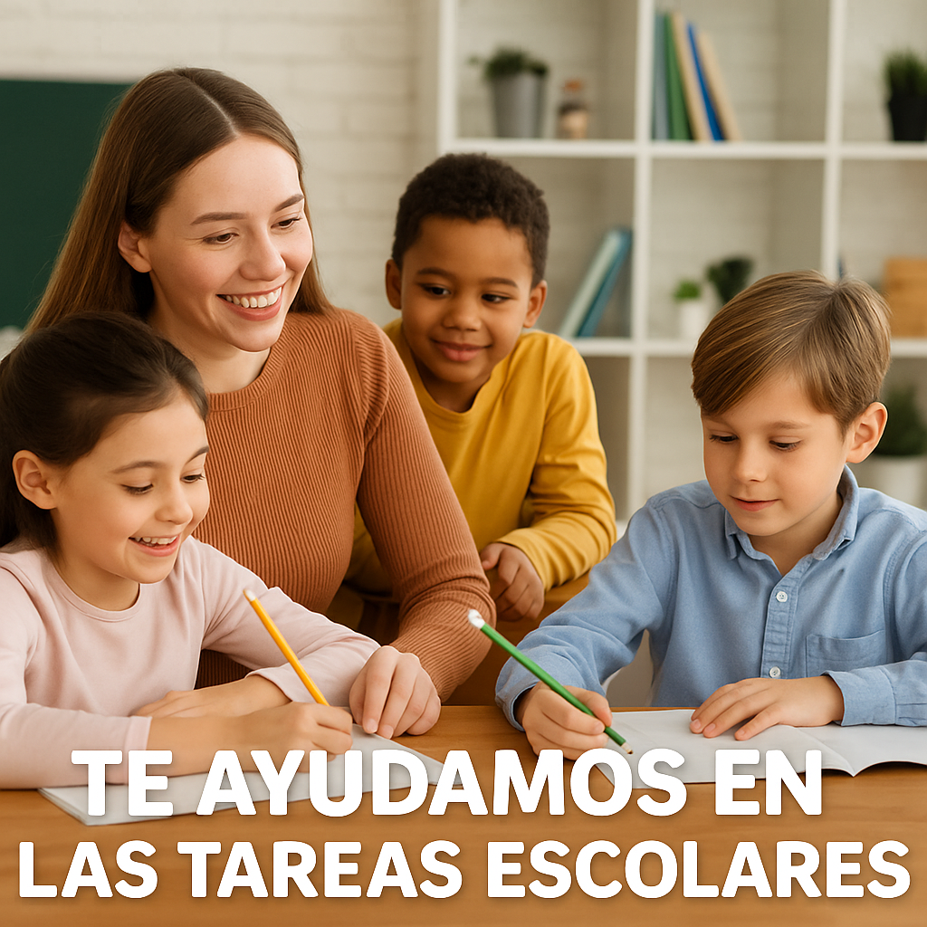 “TE AYUDAMOS EN LAS TAREAS ESCOLARES”