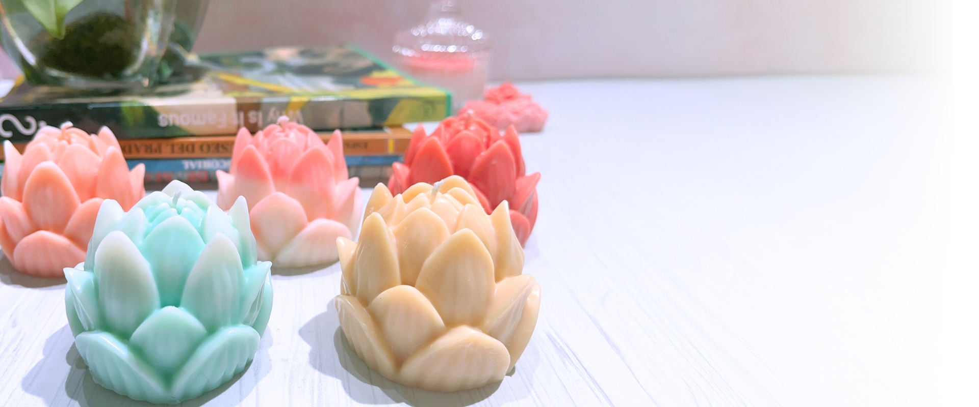 Velas de soja - Luz de Loto