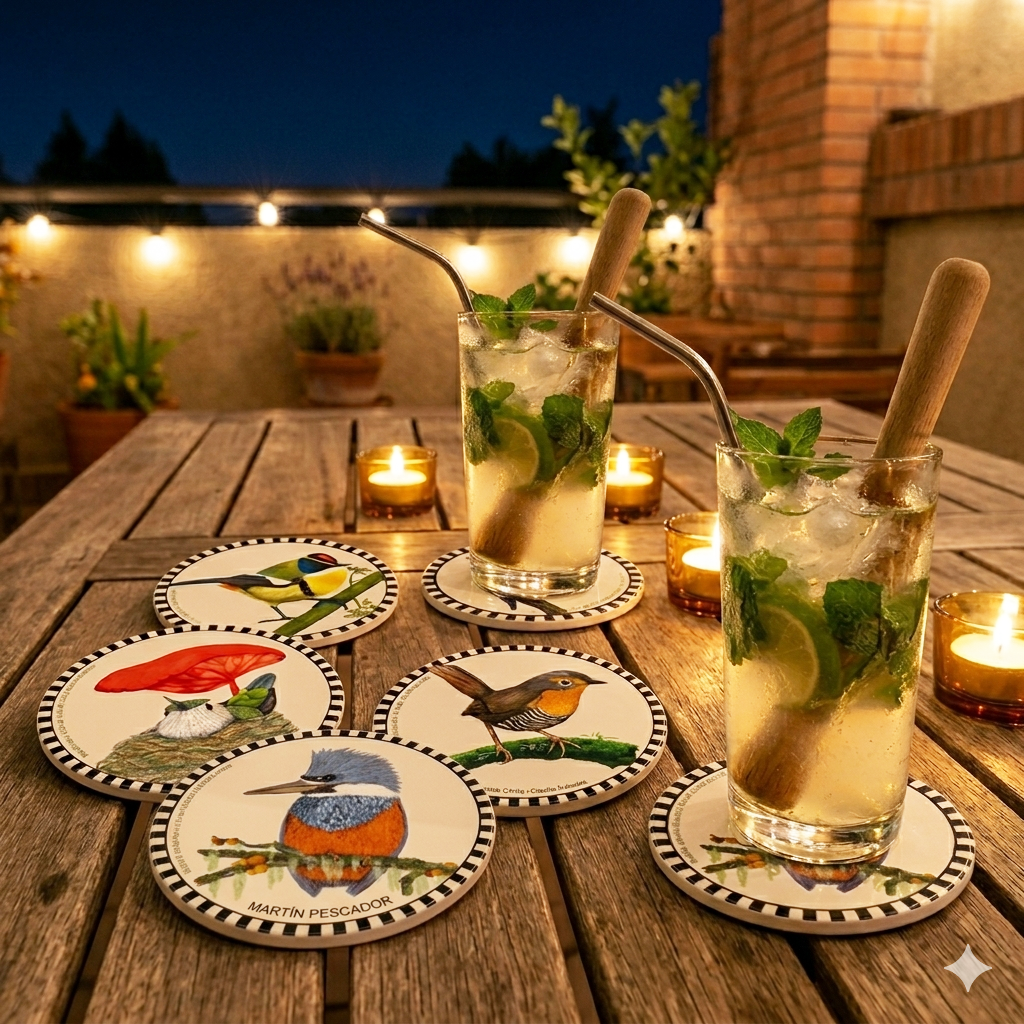 Set 6 posavasos 