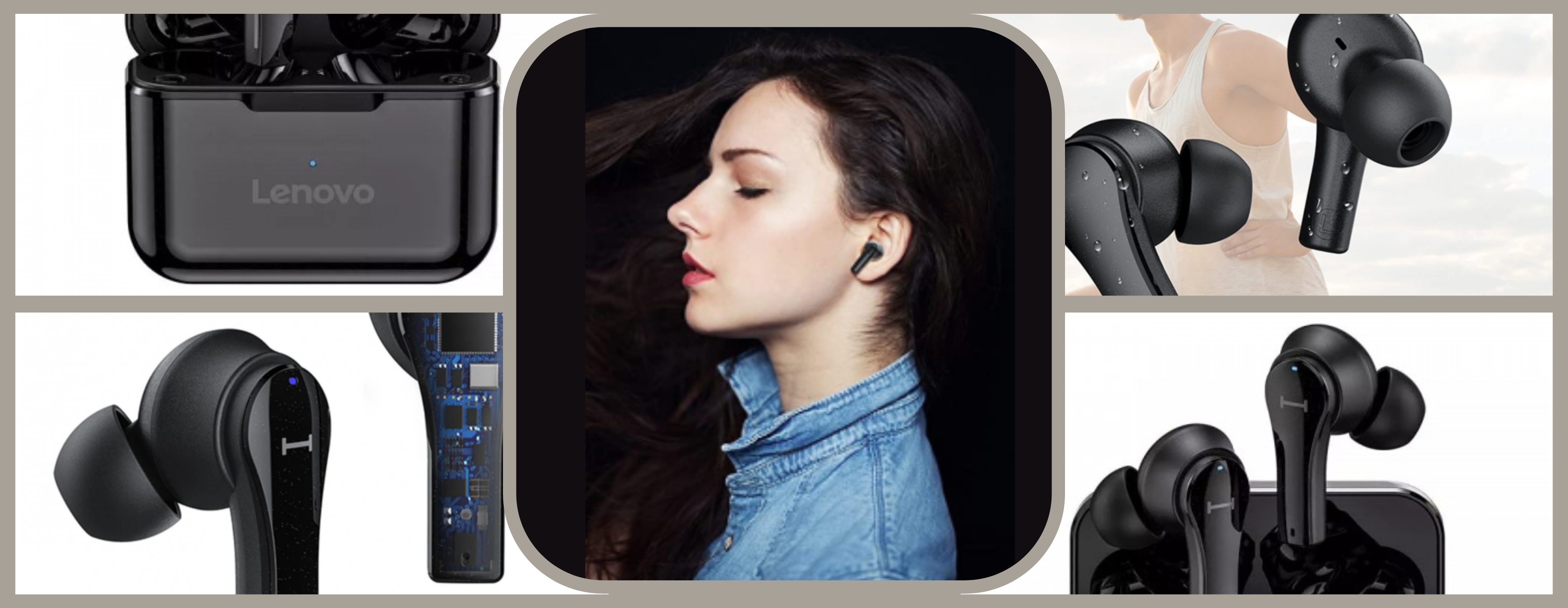 Lenovo Audífonos TWS Bluetooth QT82 🎧🔥