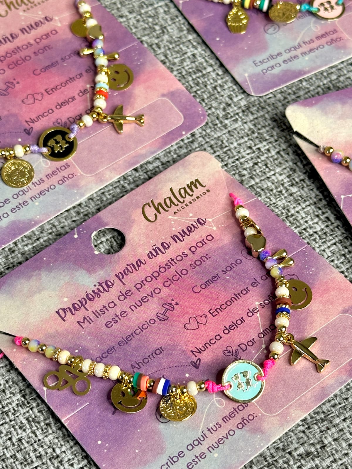 PULSERA PROPÓSITOS AÑO NUEVO