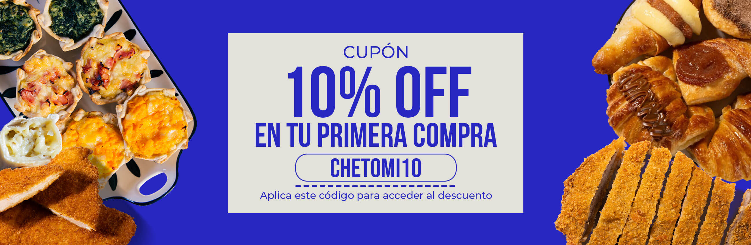 Cupón de descuento del 10% OFF en la primera compra de productos Chetomi. Utiliza el código CHETOMI10.