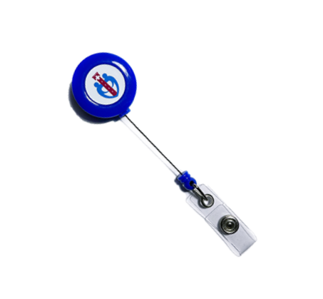 Porta credencial retractil<br>
