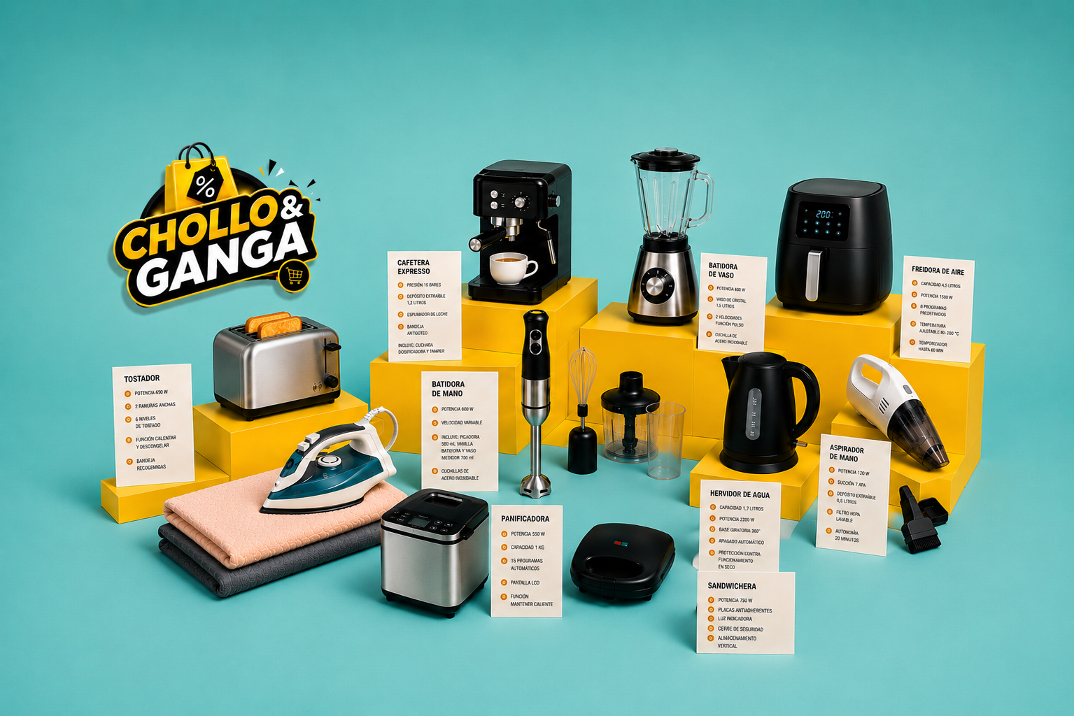 Pequeños electrodomesticos