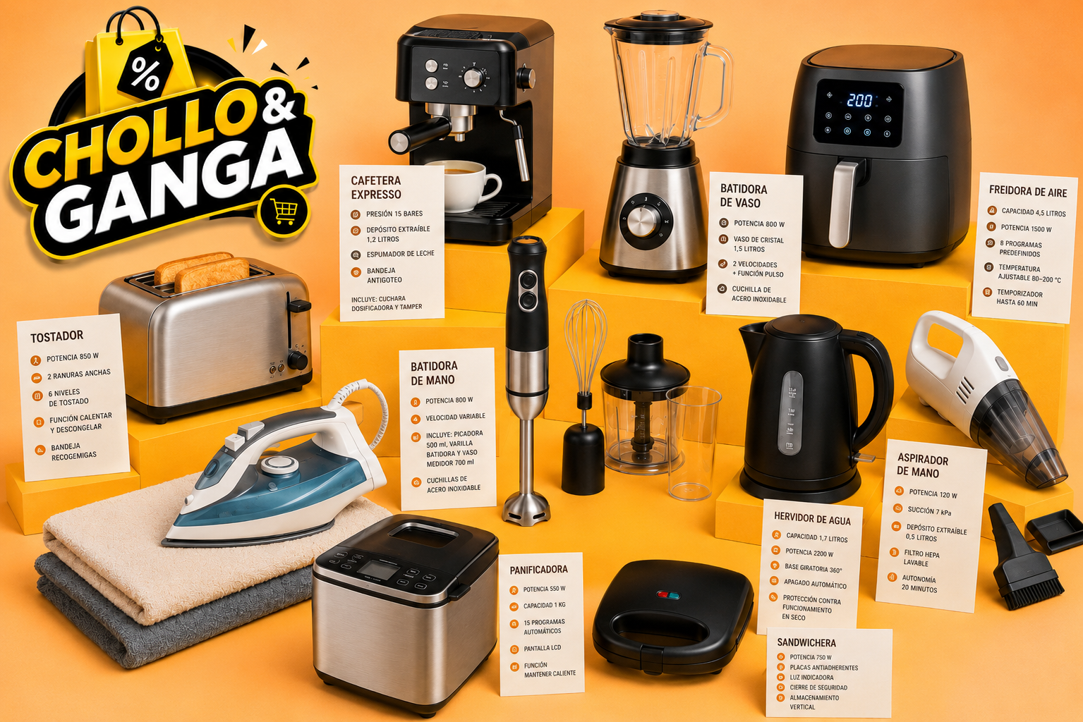 Pequeños electrodomesticos