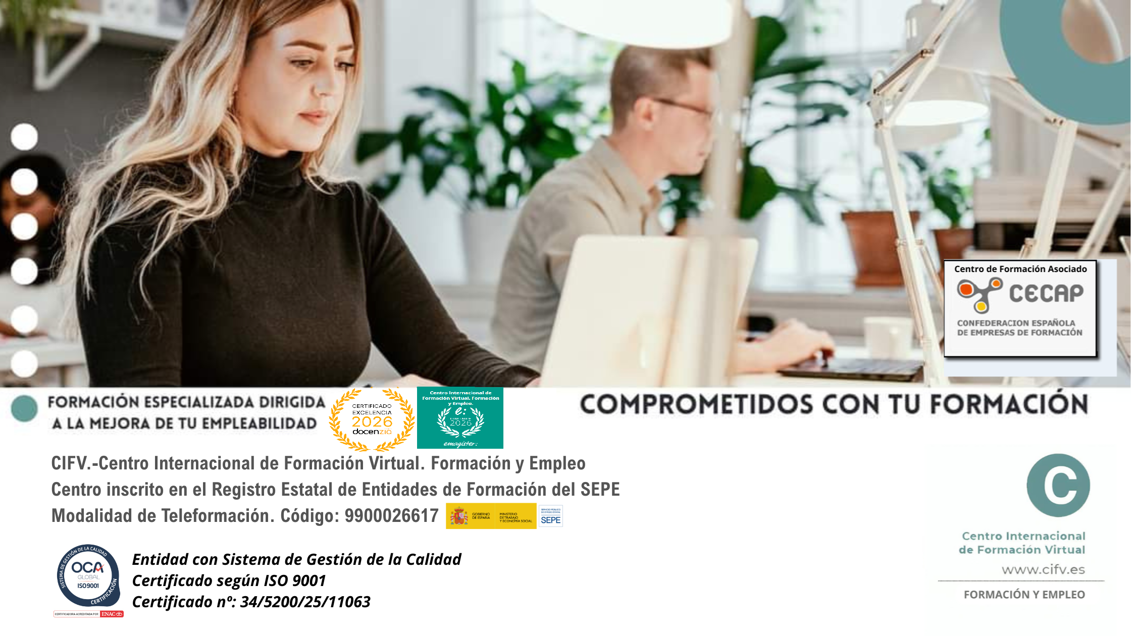Centro Internacional de Formación Virtual. Formación y Empleo