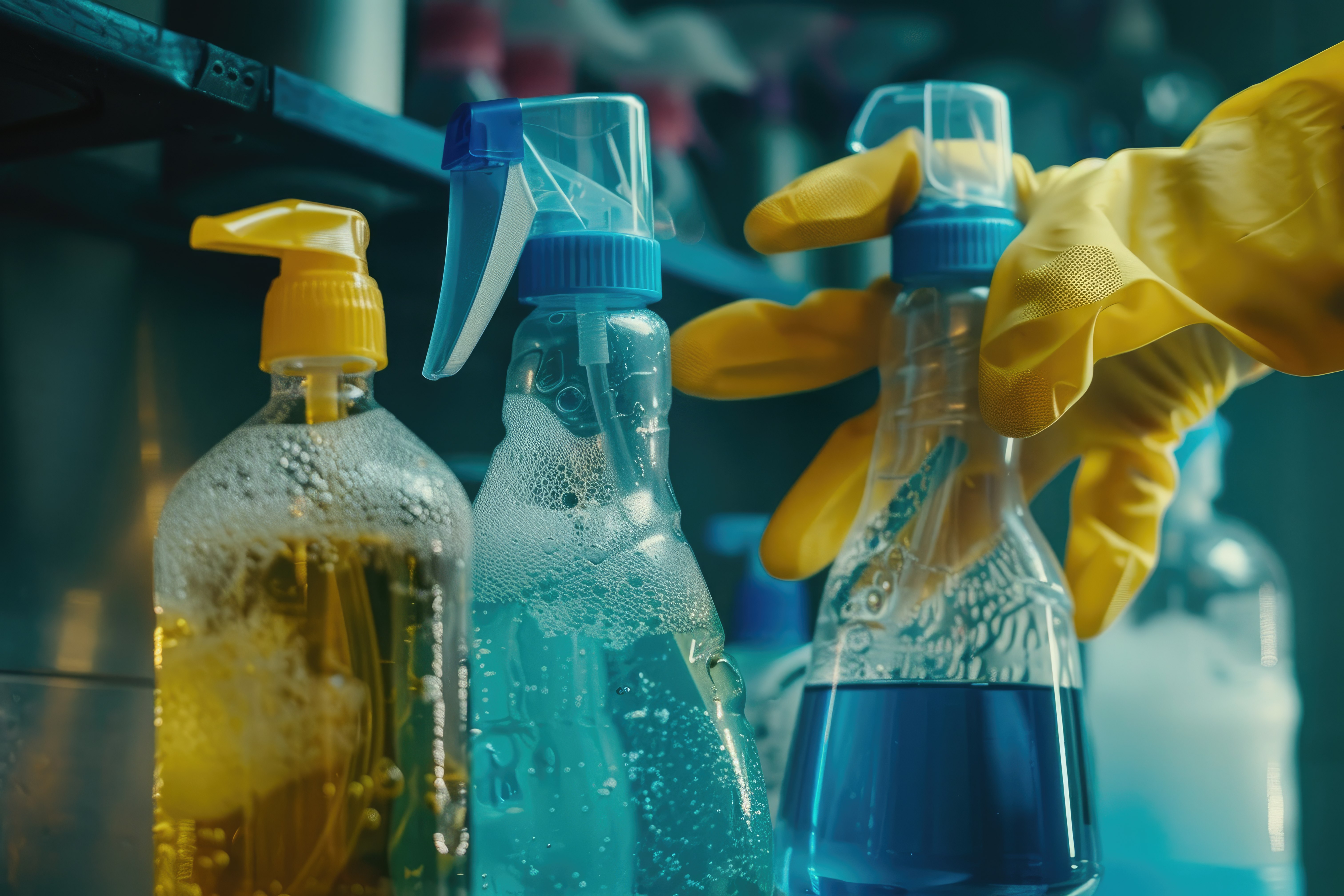 Químicos para limpieza