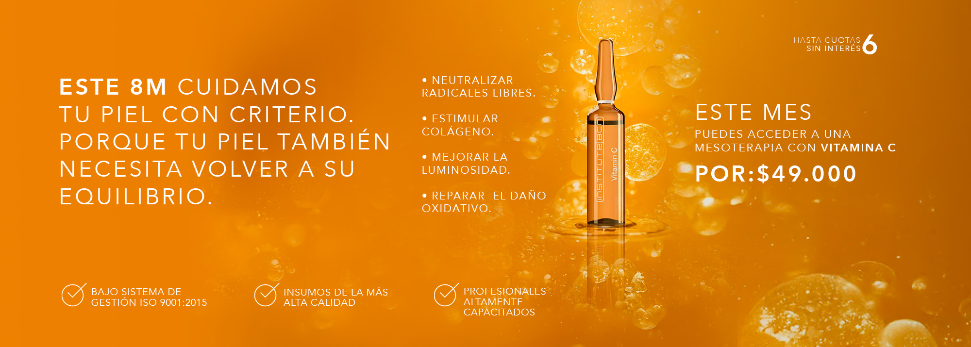 Promociones en tratamientos esteticos Clínica EM