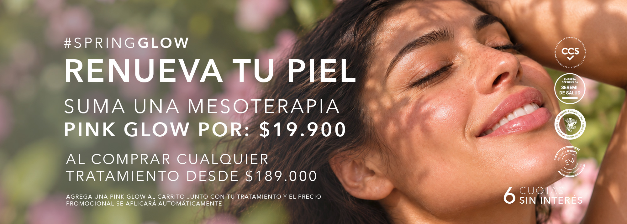 Promociones en tratamientos esteticos Cyber Clínica EM