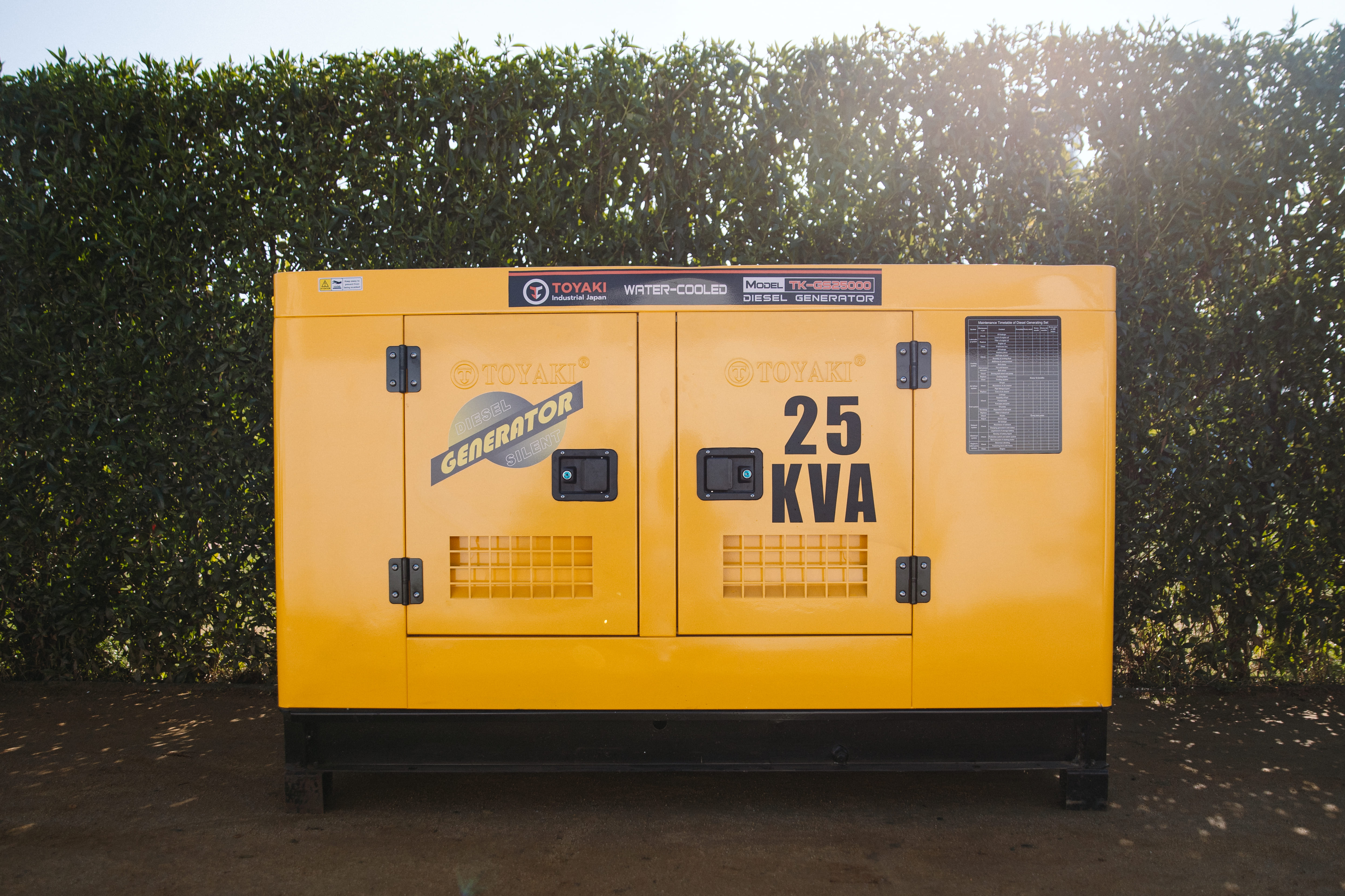 Toyaki Diesel 25KVA