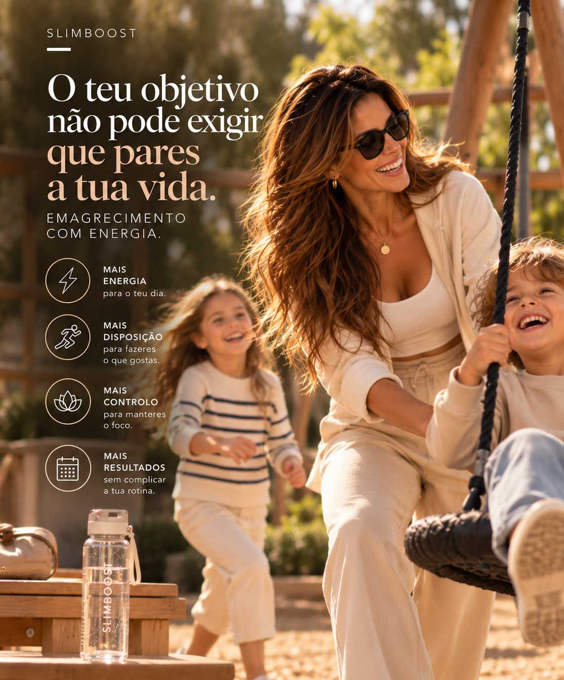 O teu objetivo não tem de parar a tua vida.