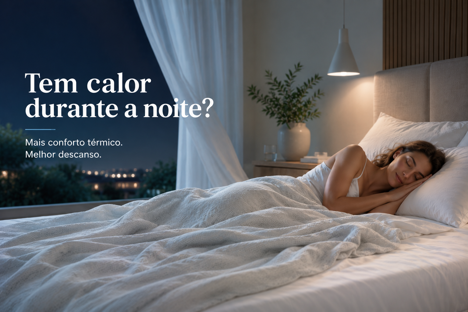 Guia Colbella para quem sente calor durante a noite