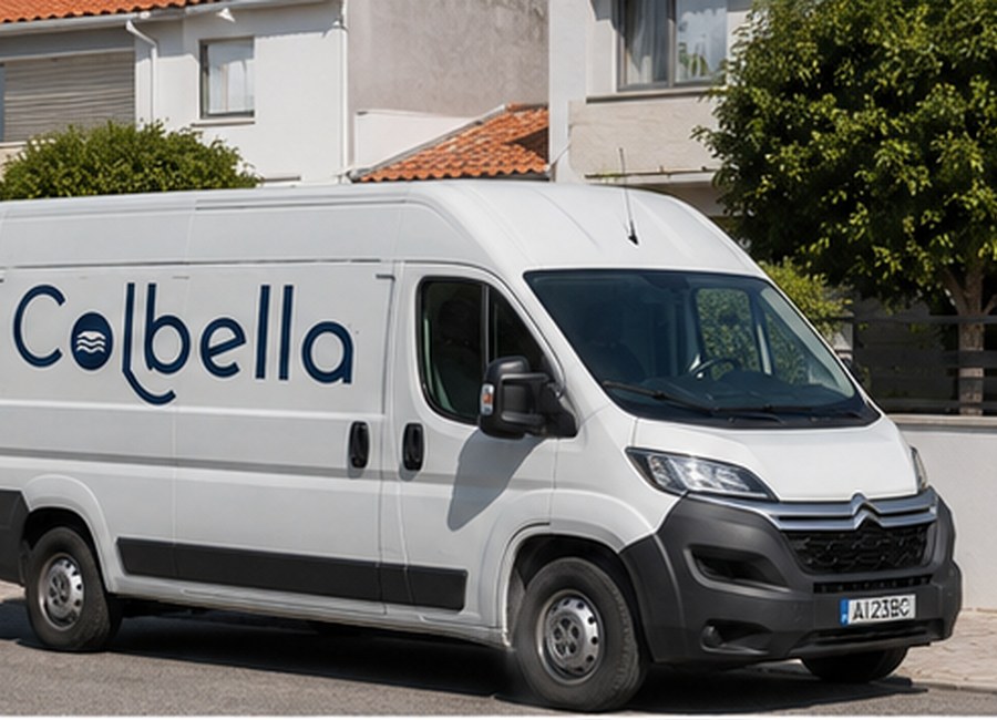 Carrinha Colbella em entrega