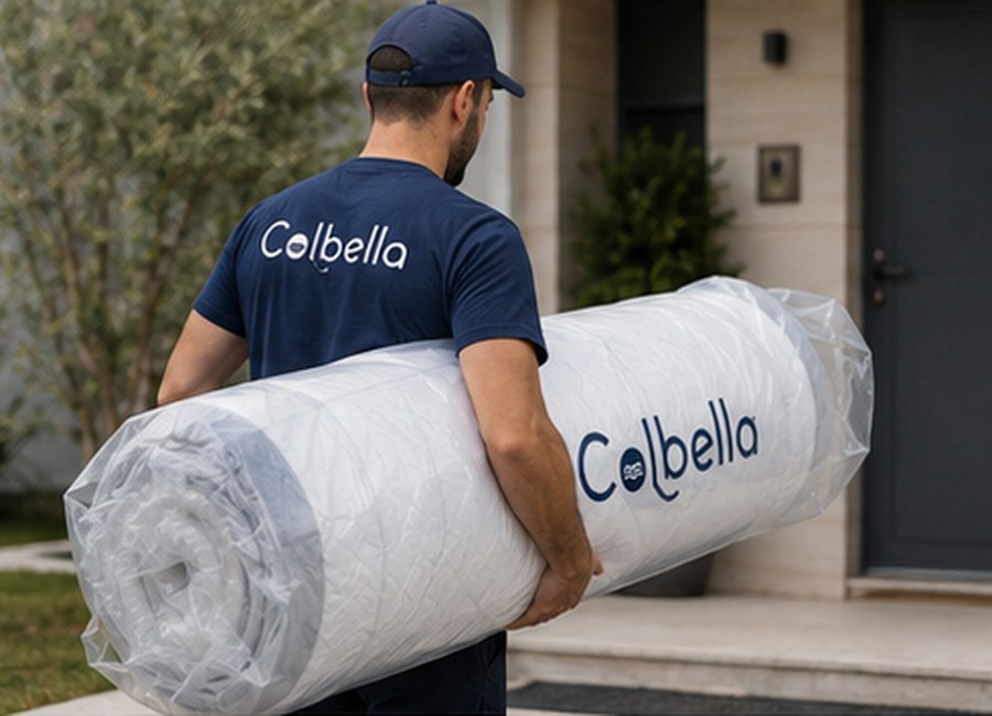 Entrega de colchão Colbella à porta