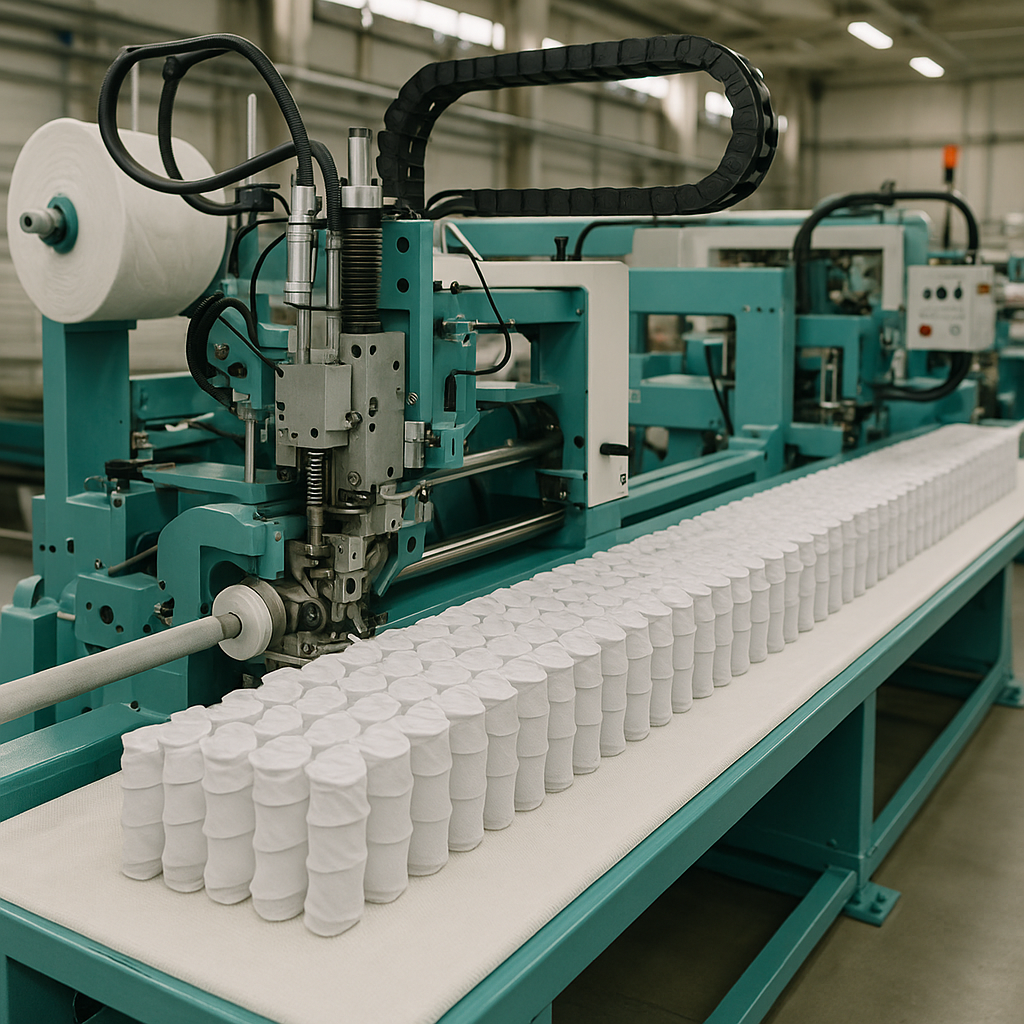 Fabrico Colchão Molas Ensacadas