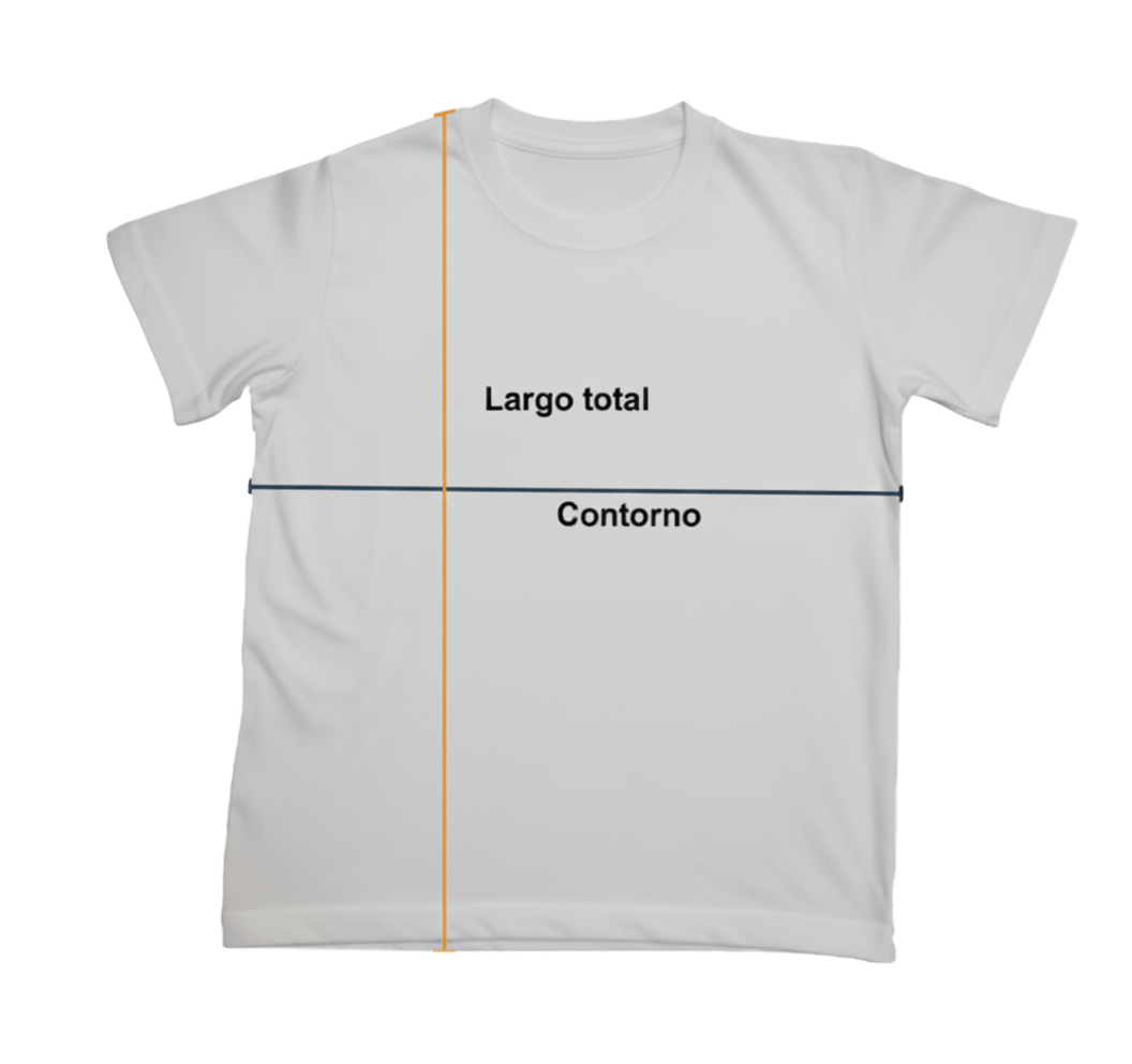 Guía de Medidas de Polera