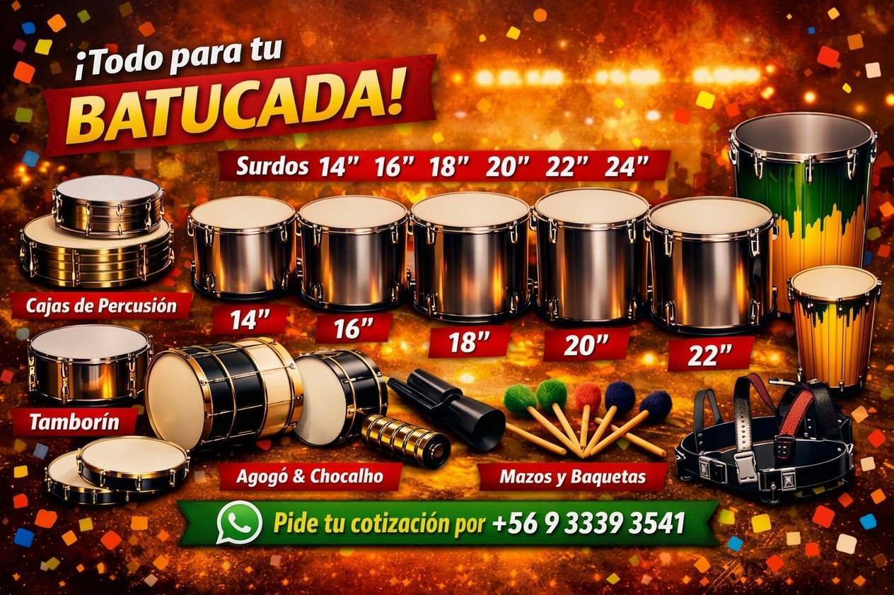Instrumentos de Batucada