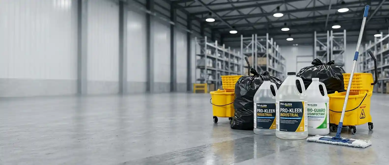 Limpieza profesional con stock permanente