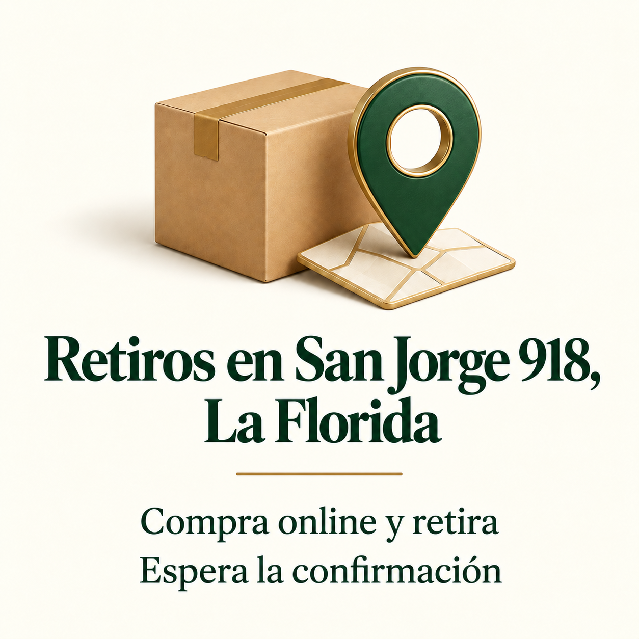 Retiros en San Jorge 918, La Florida. Compra online y retira. Espera la confirmación