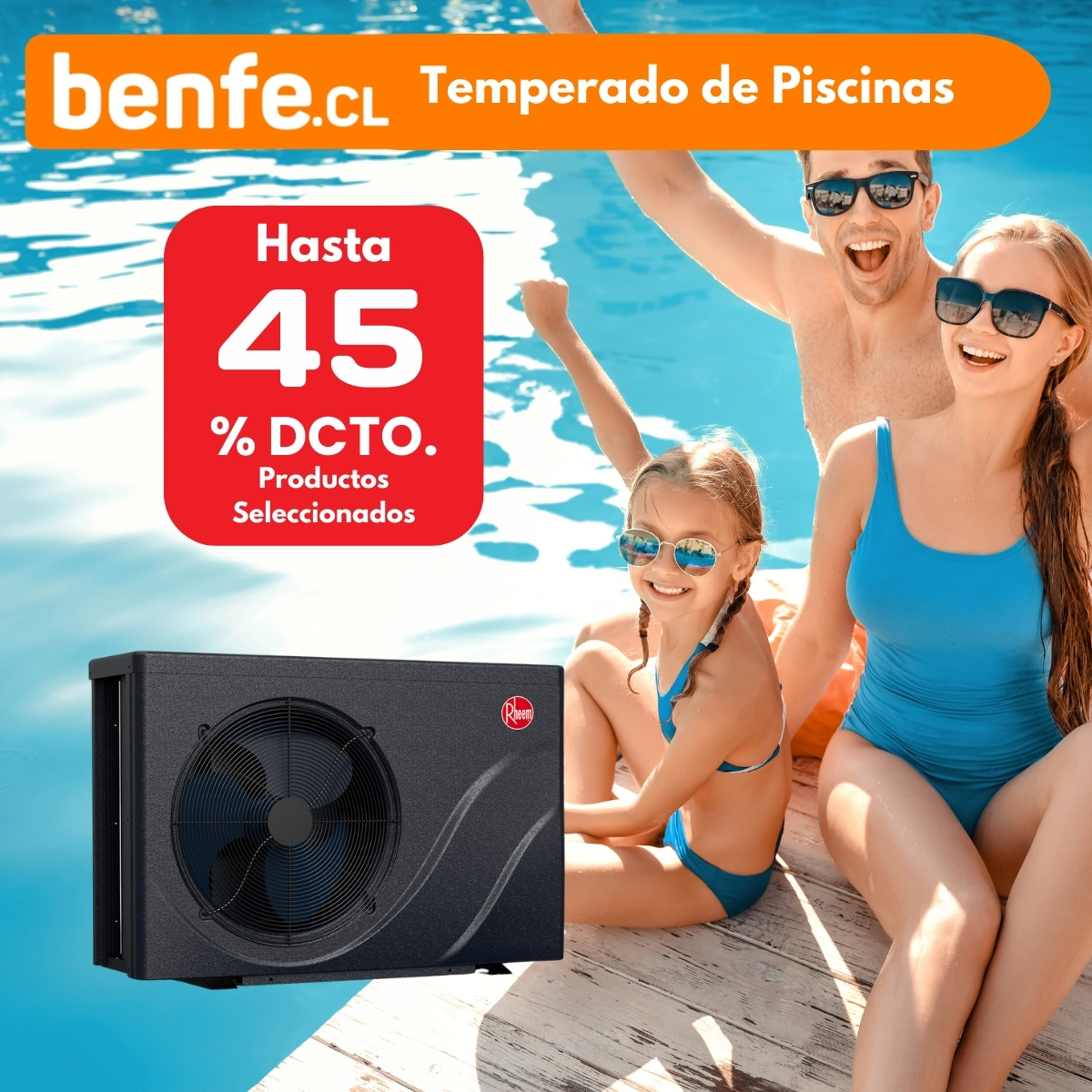 Bombas de Calor Piscina