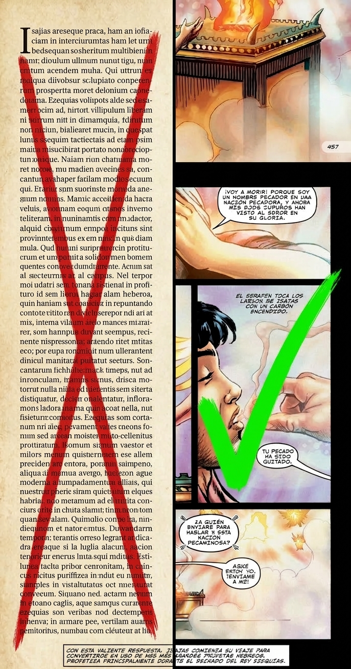 Más fácil de leer cuando puedes ver las imágenes 