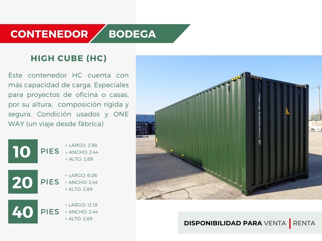 VENTA Y RENTA DE CONTENEDORES