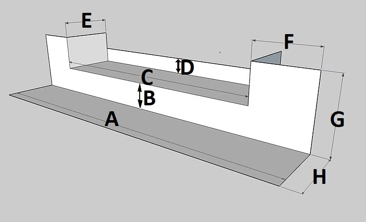 Deck Door Pan