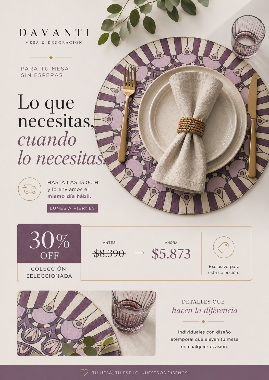 Promoción Davanti