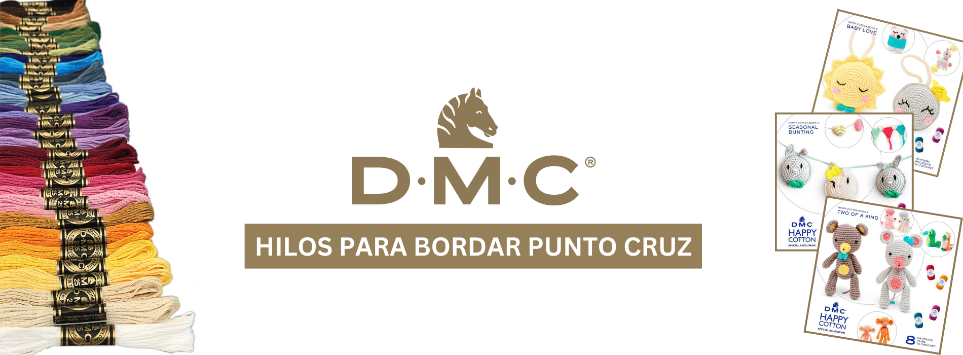 Hilos DMC para bordar punto cruz 490 colores