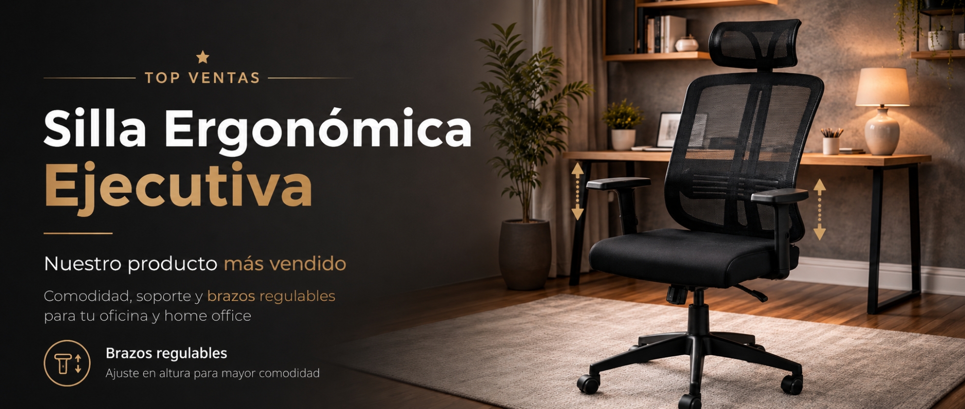 silla brazos regulables 